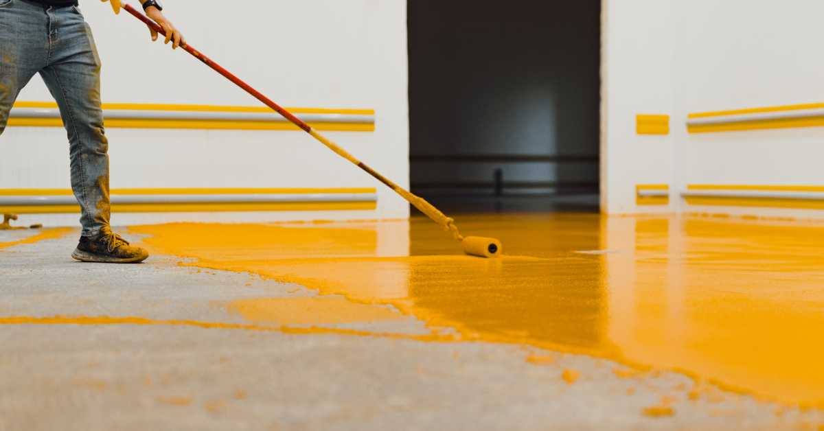 Perawatan Lantai Epoxy di Area Pabrik dan Gudang